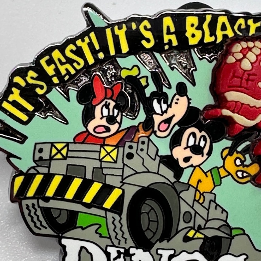 3 D DINOSAUR Attraction Animal Kingdom WDW Disney Pin Mickey Minnie Goofy 2008 - Picture 3 of 6